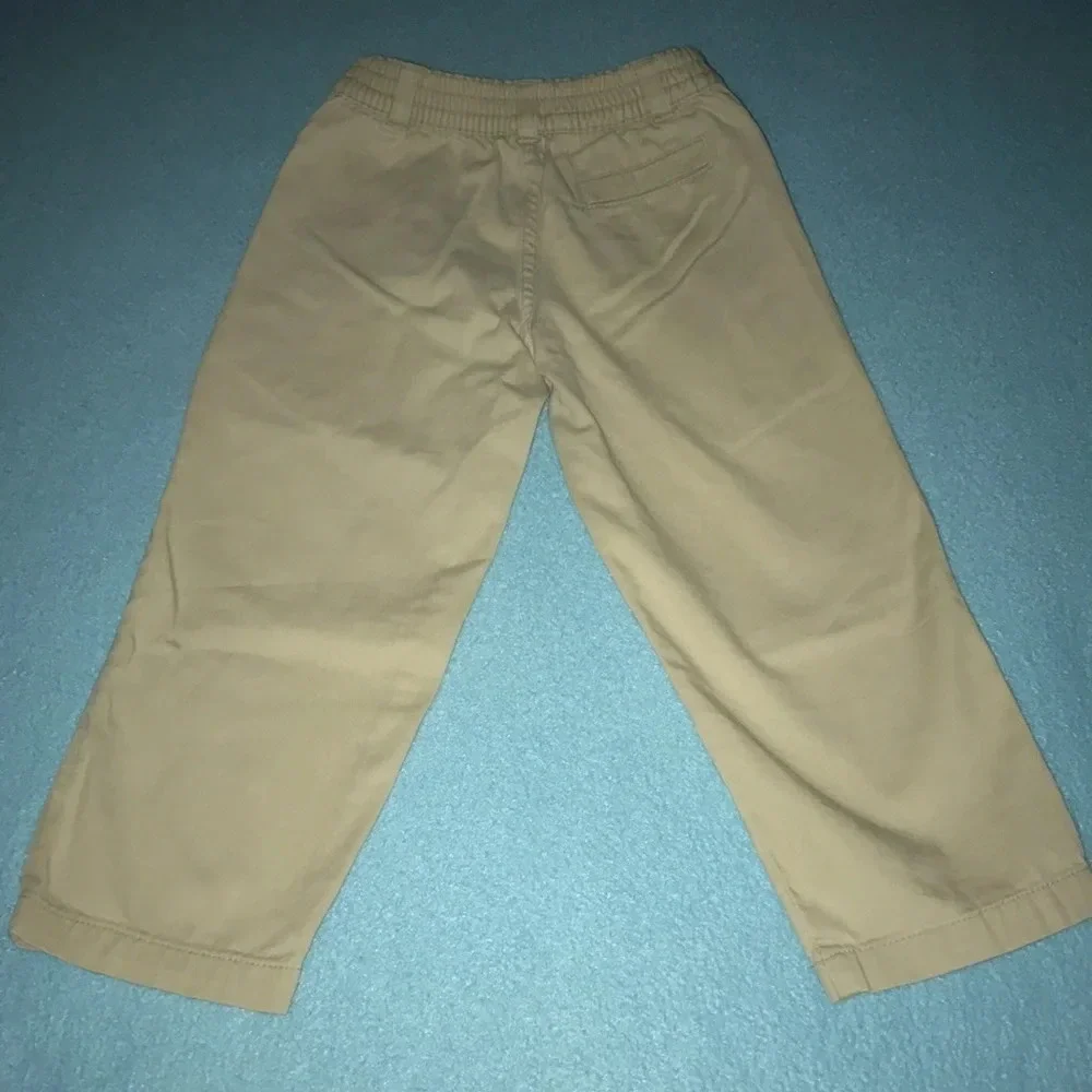 THE Children’s Place elastic waistband tan pants size 4